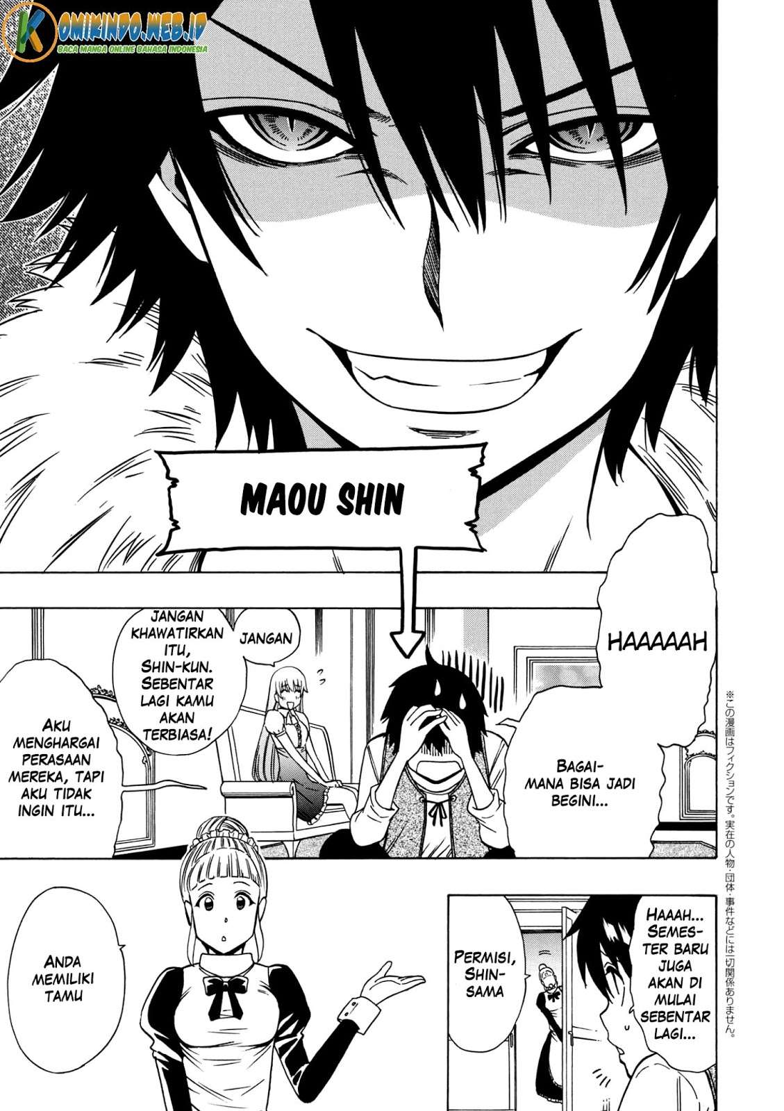 Manga Kenja no Mago Chapter 28 gambar nomor 2