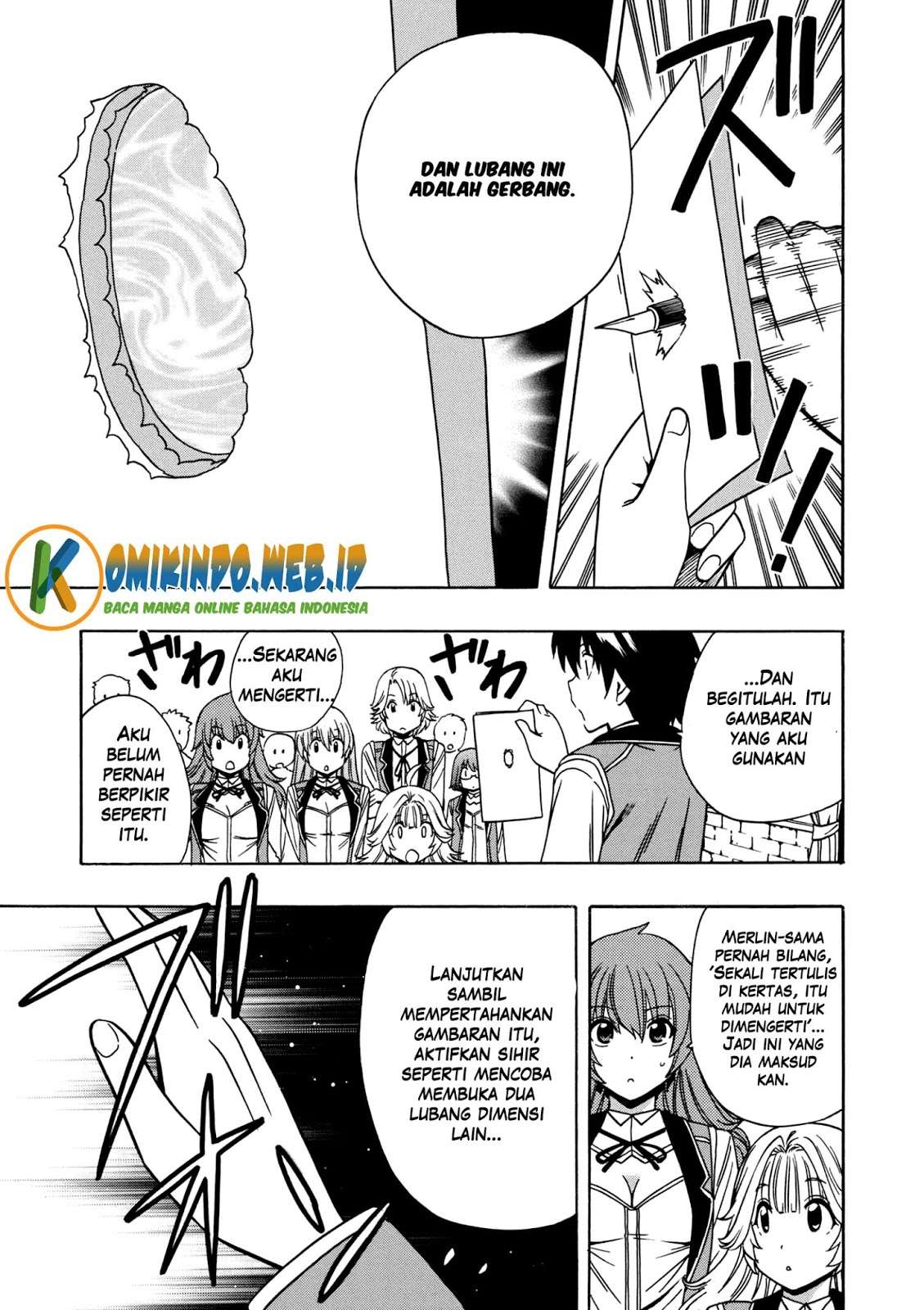 Kenja no Mago Chapter 28 Gambar 26