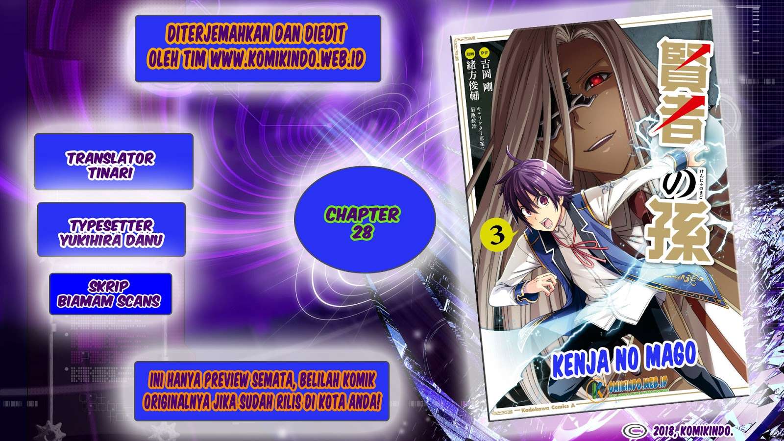 Kenja no Mago Chapter 28 Gambar 3