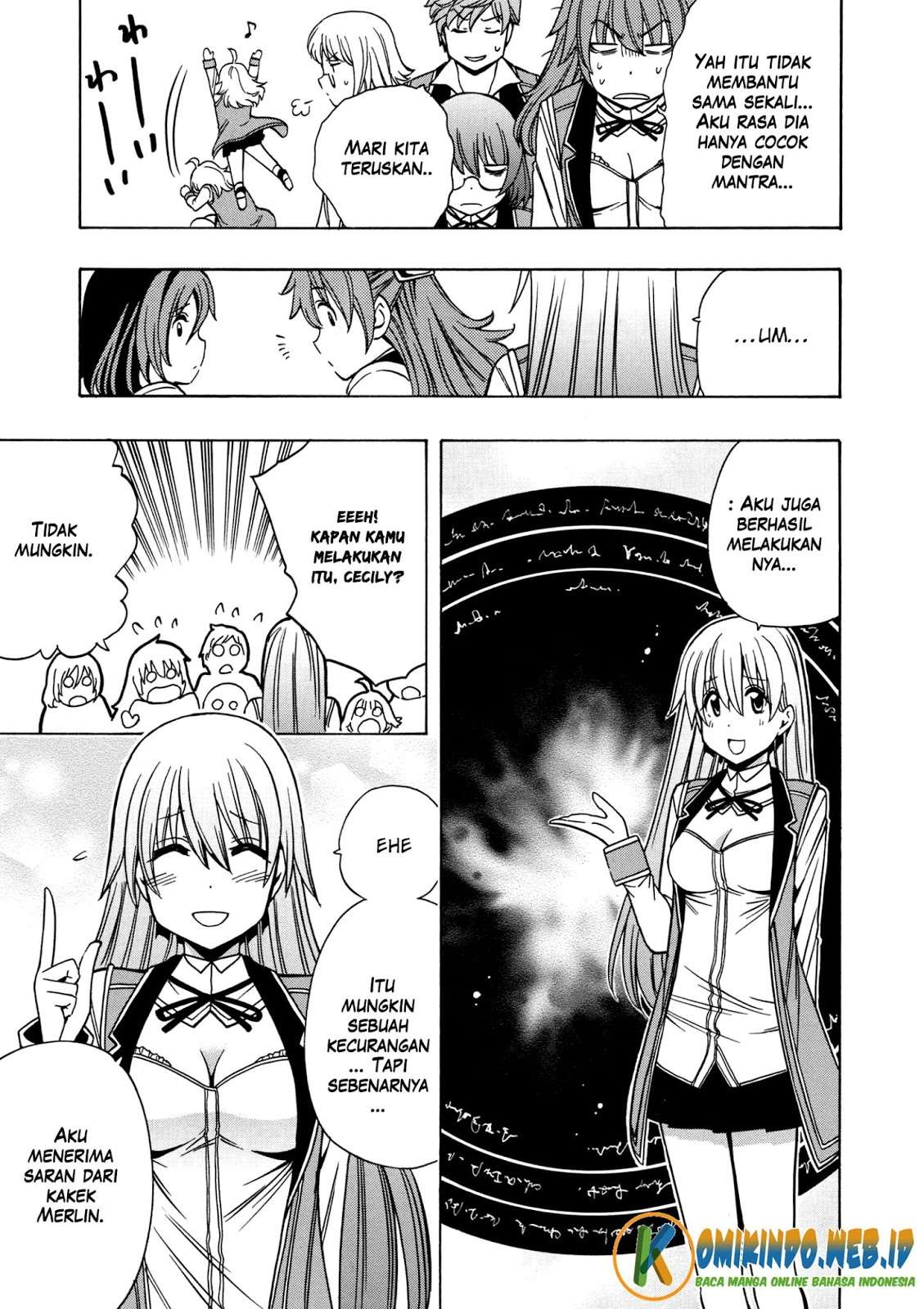 Kenja no Mago Chapter 28 Gambar 33