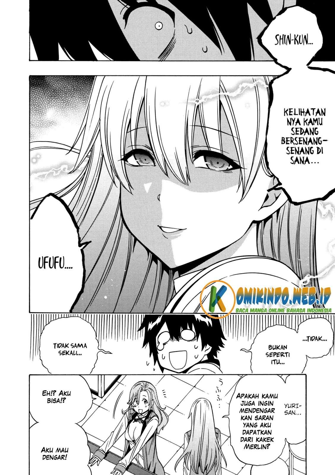 Kenja no Mago Chapter 28 Gambar 38