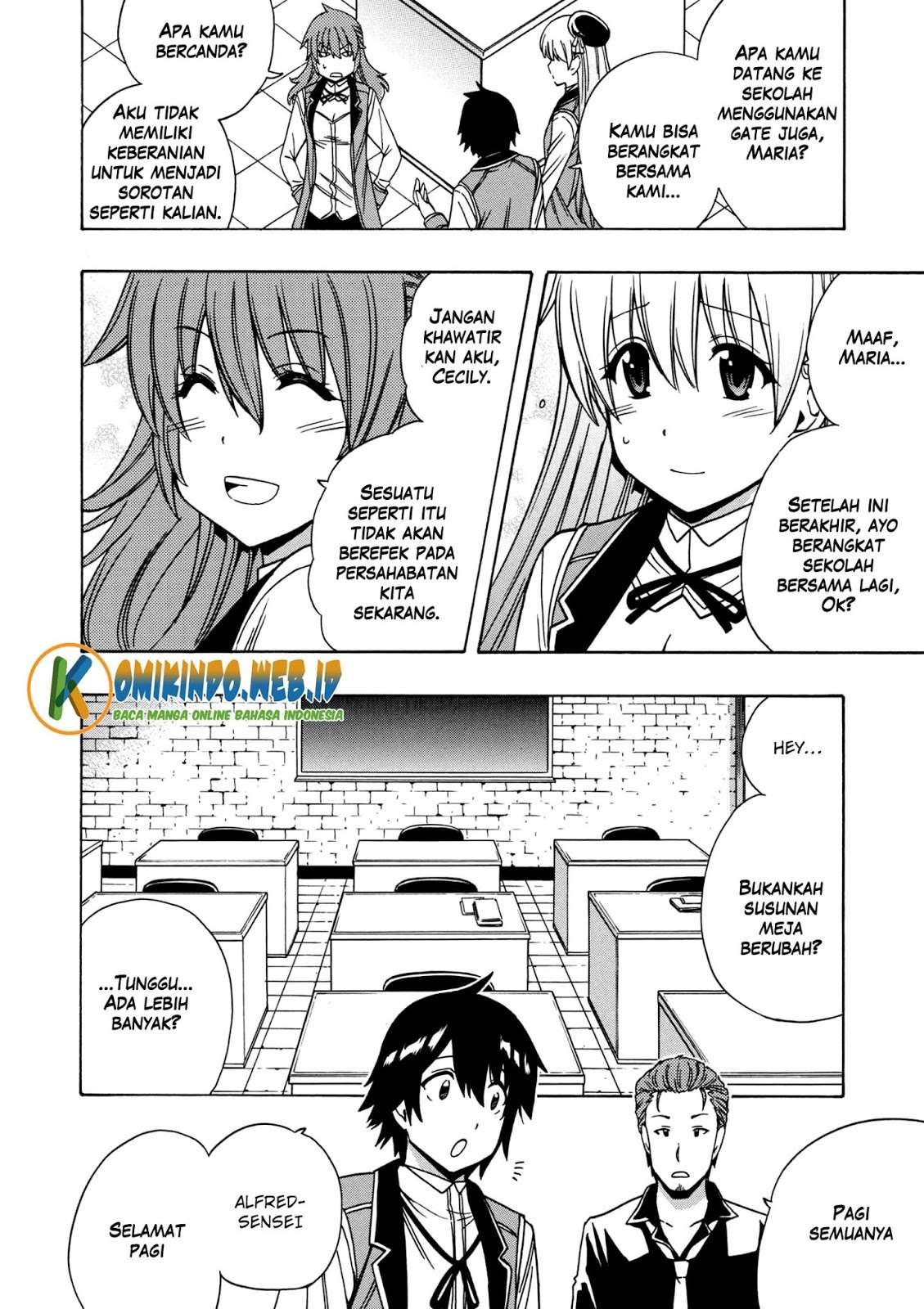 Kenja no Mago Chapter 28 Gambar 46