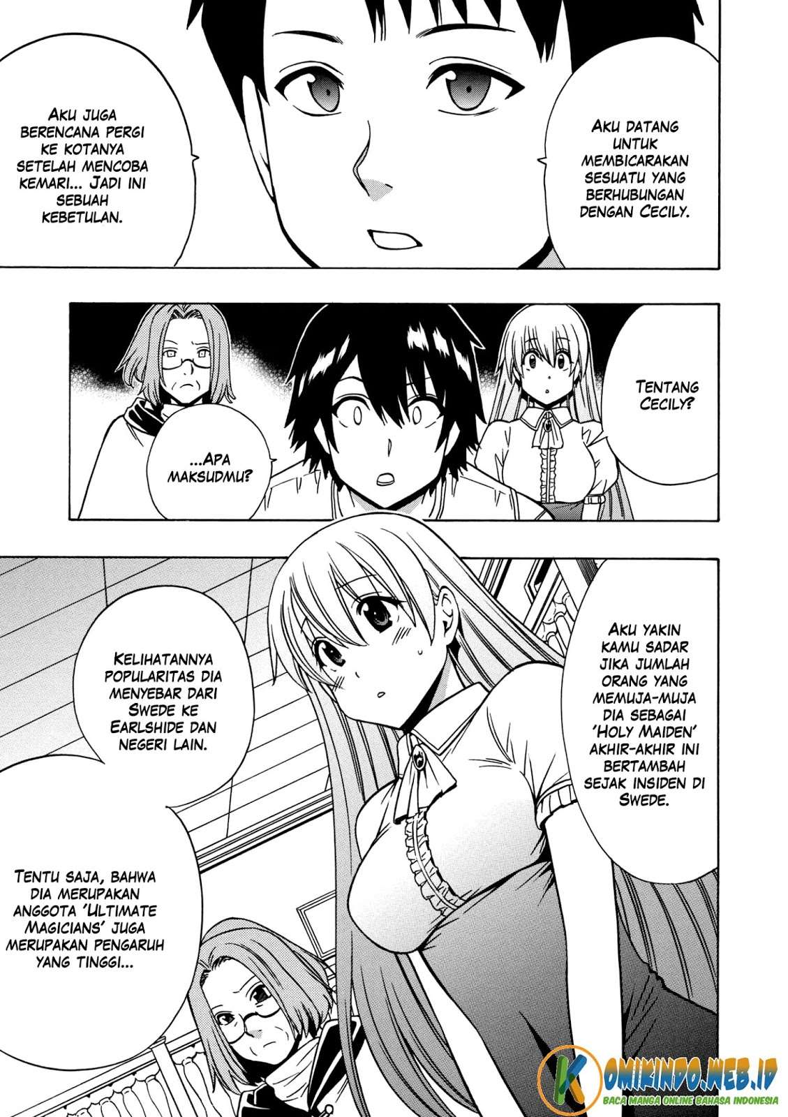 Kenja no Mago Chapter 28 Gambar 5