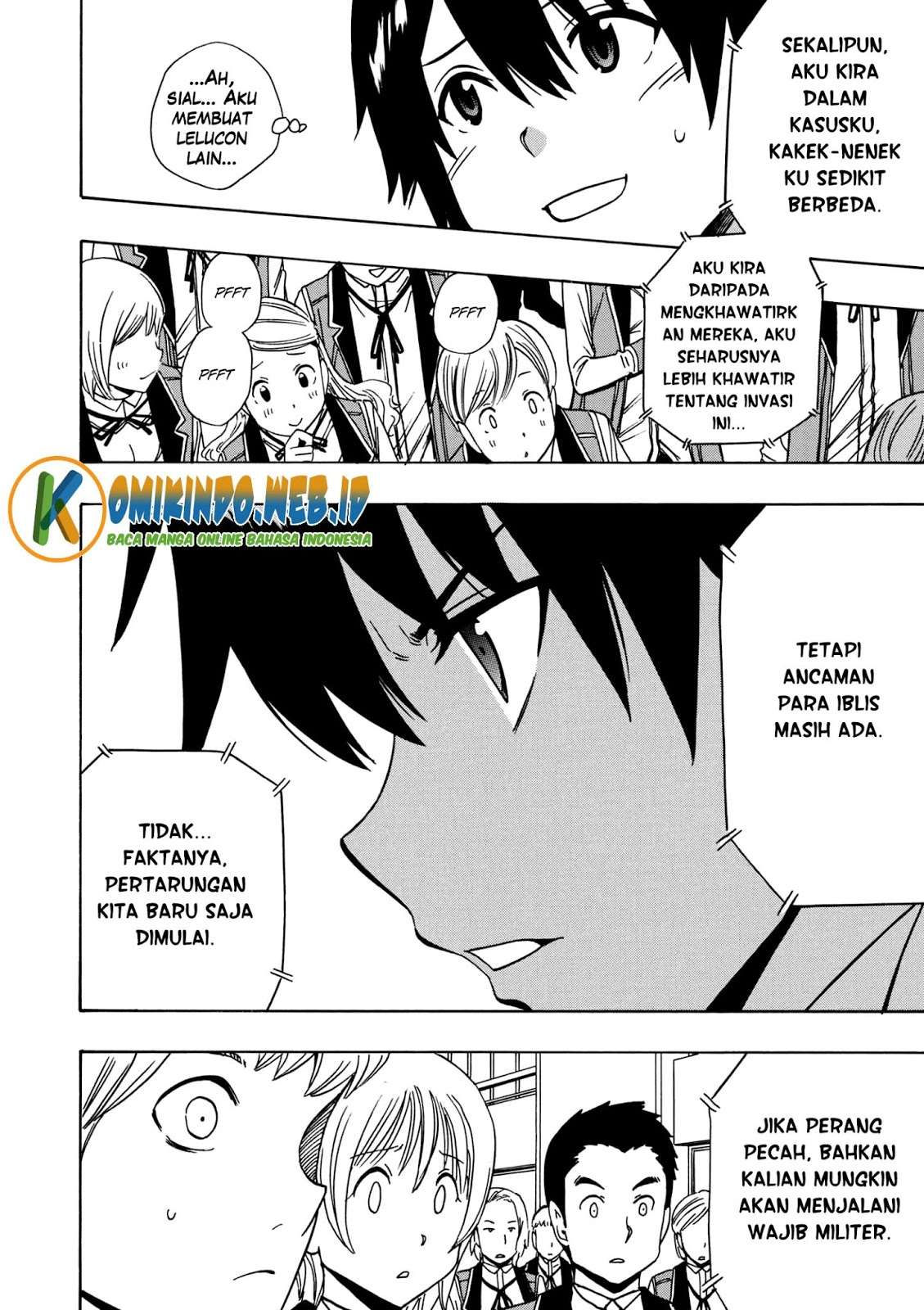 Kenja no Mago Chapter 28 Gambar 52