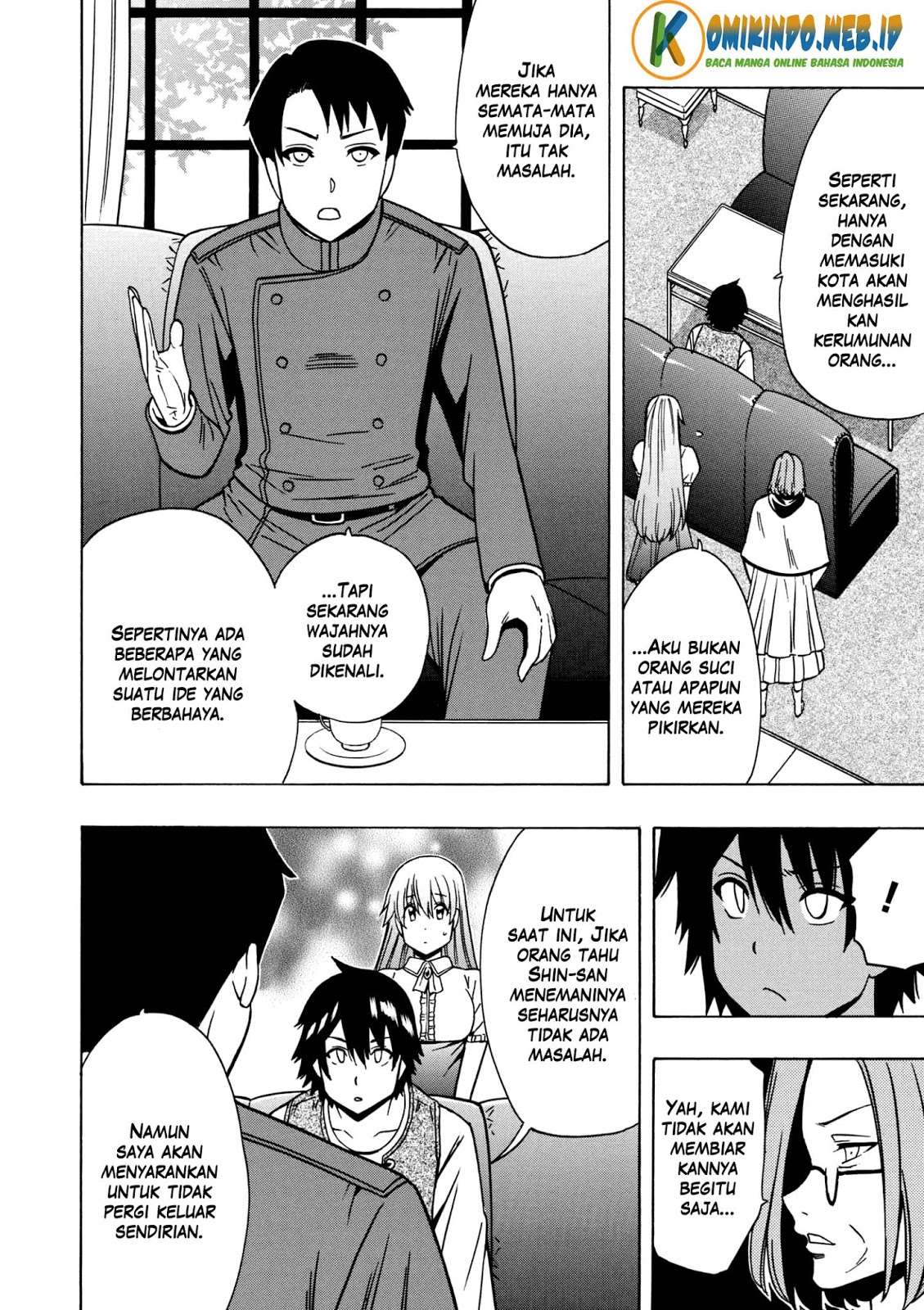 Kenja no Mago Chapter 28 Gambar 6