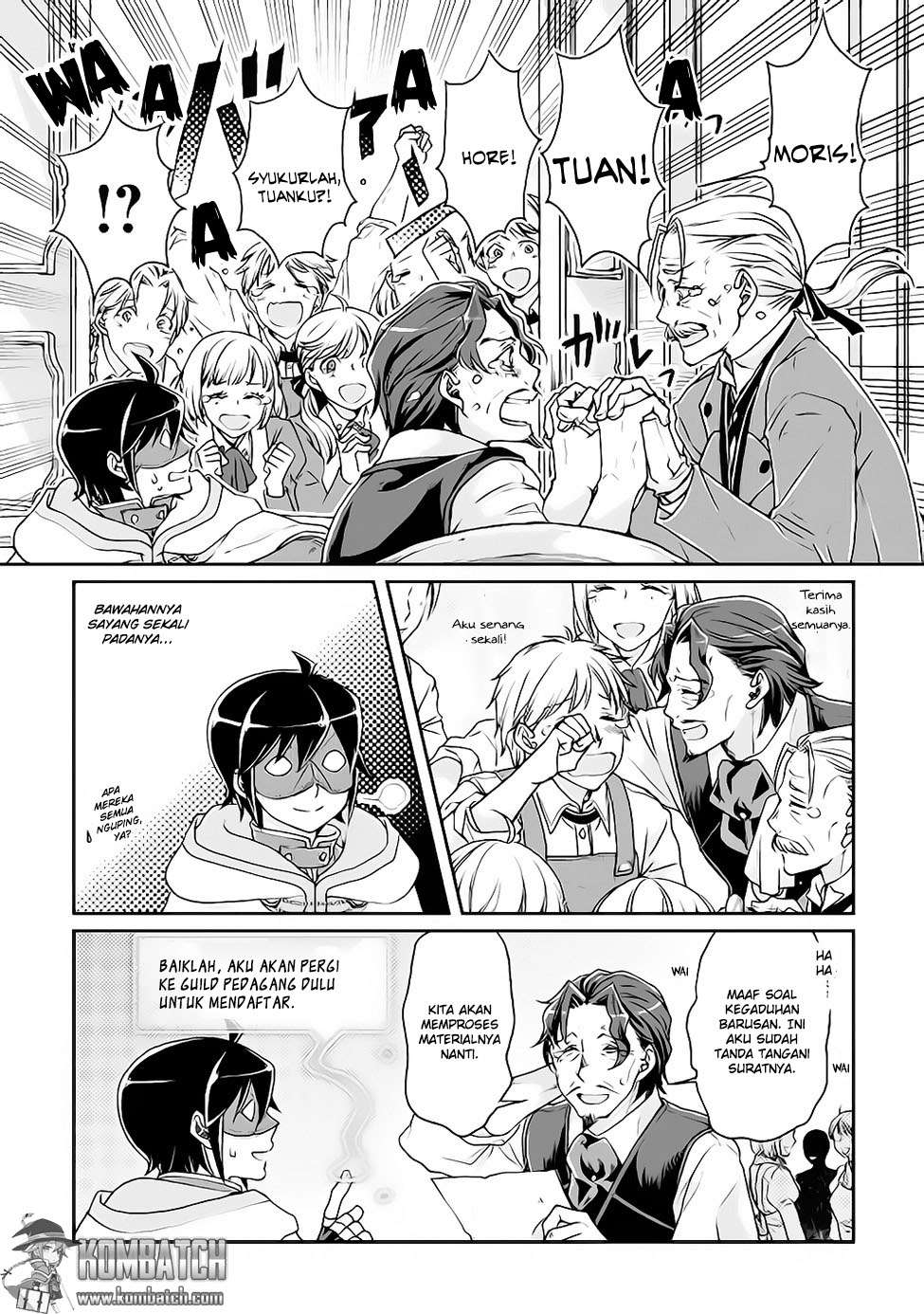 Tsuki ga Michibiku Isekai Douchuu Chapter 19 Gambar 17