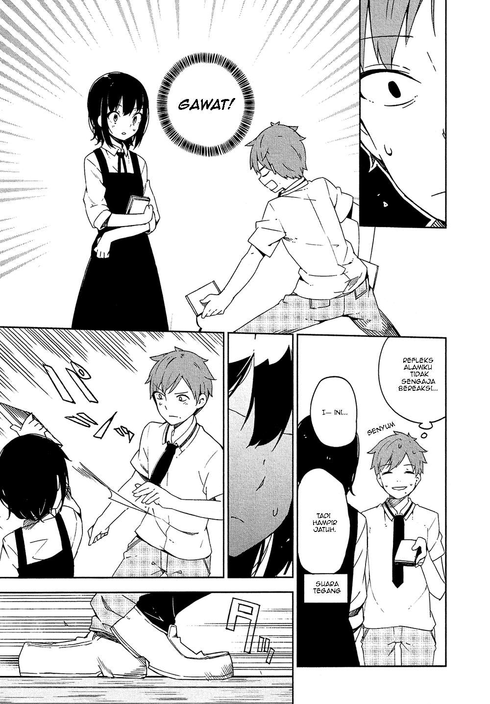 Ookami Shounen wa Kyou mo Uso wo Kasaneru Chapter 3 Gambar 24