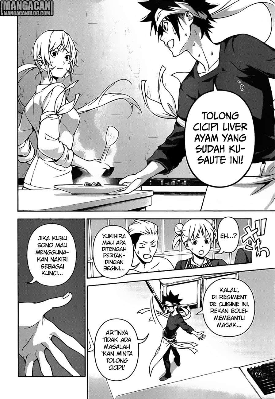 Shokugeki no Souma Chapter 257 Gambar 14