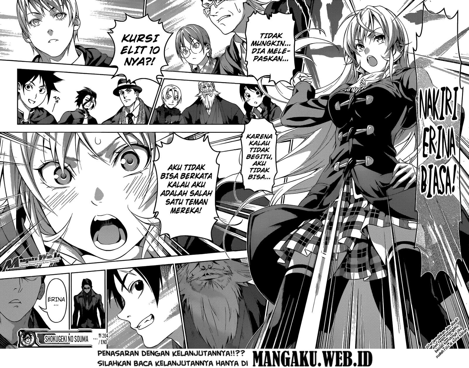 Shokugeki no Souma Chapter 204 Gambar 18