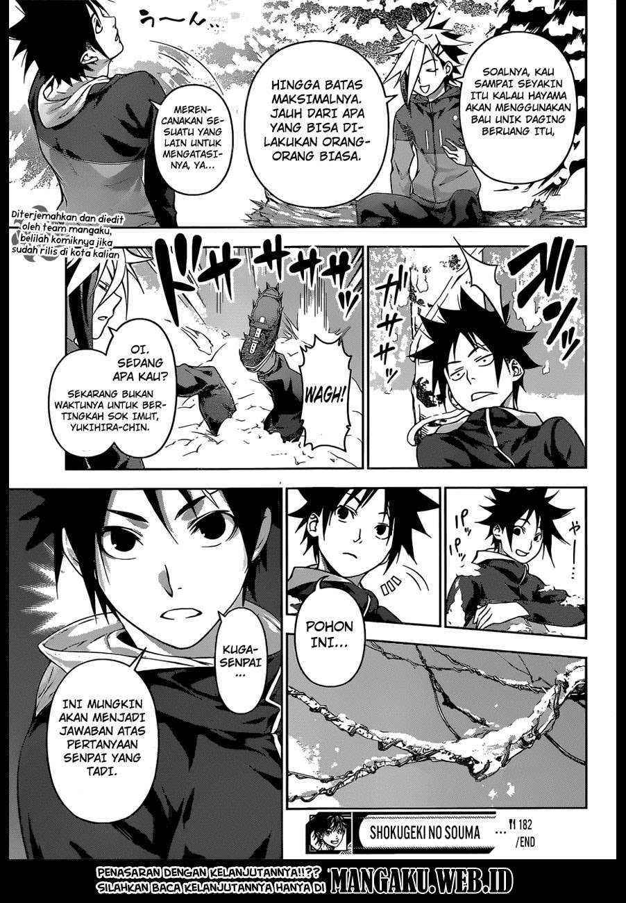 Shokugeki no Souma Chapter 182 Gambar 19