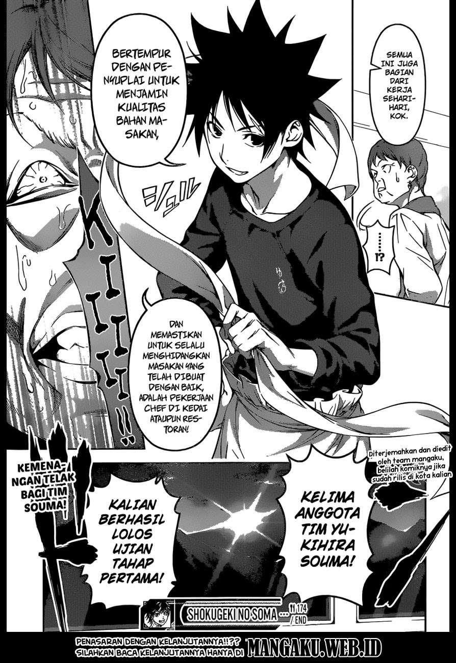 Shokugeki no Souma Chapter 174 Gambar 18