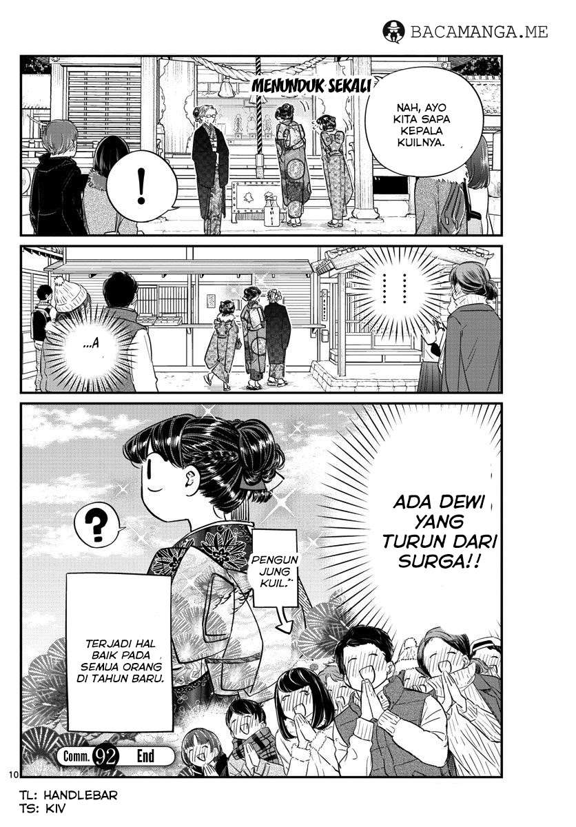 Komi-san wa Komyushou Desu Chapter 92 Gambar 10