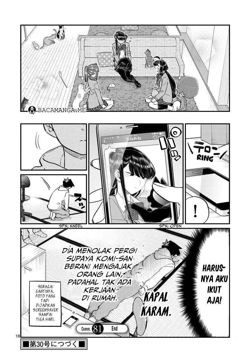 Komi-san wa Komyushou Desu Chapter 81 Gambar 19