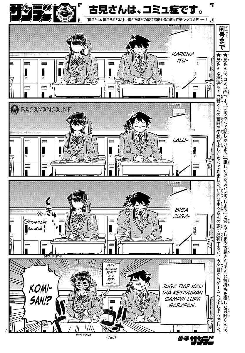 Manga Komi-san wa Komyushou Desu Chapter 80 gambar nomor 2