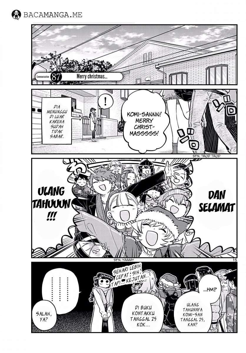 Manga Komi-san wa Komyushou Desu Chapter 87 gambar nomor 2