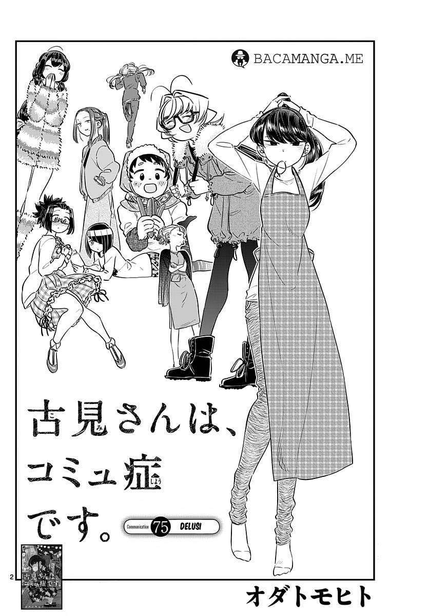 Manga Komi-san wa Komyushou Desu Chapter 75 gambar nomor 2