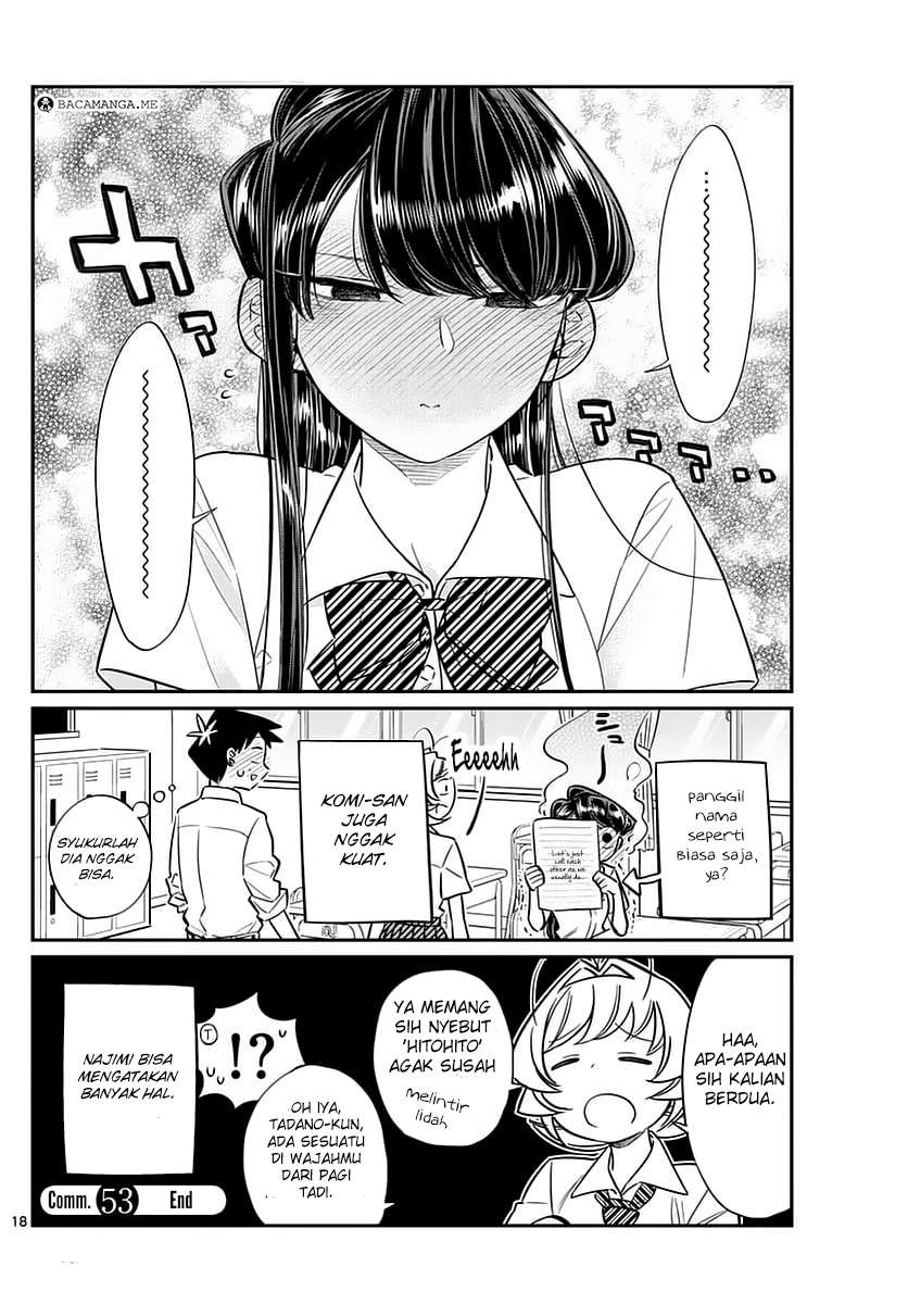 Komi-san wa Komyushou Desu Chapter 53 Gambar 11