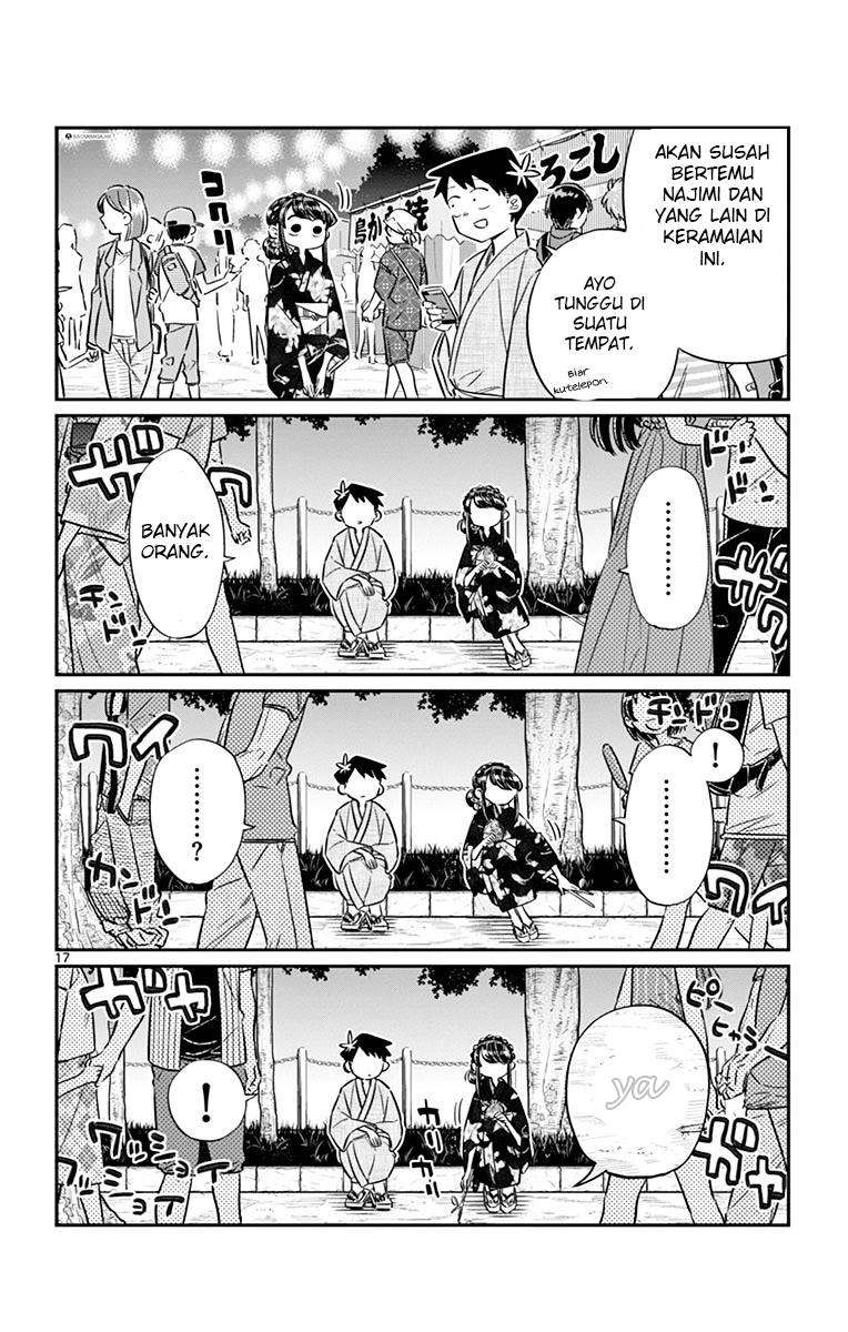 Komi-san wa Komyushou Desu Chapter 47 Gambar 17