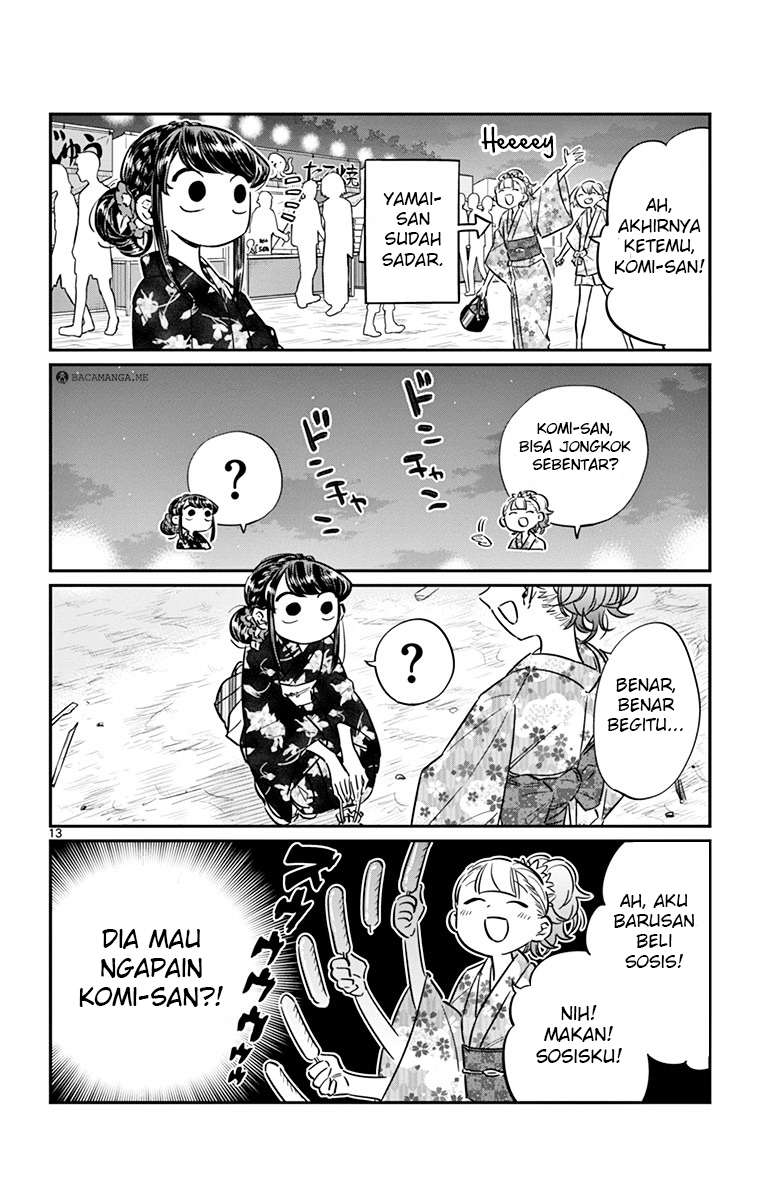 Komi-san wa Komyushou Desu Chapter 47 Gambar 13