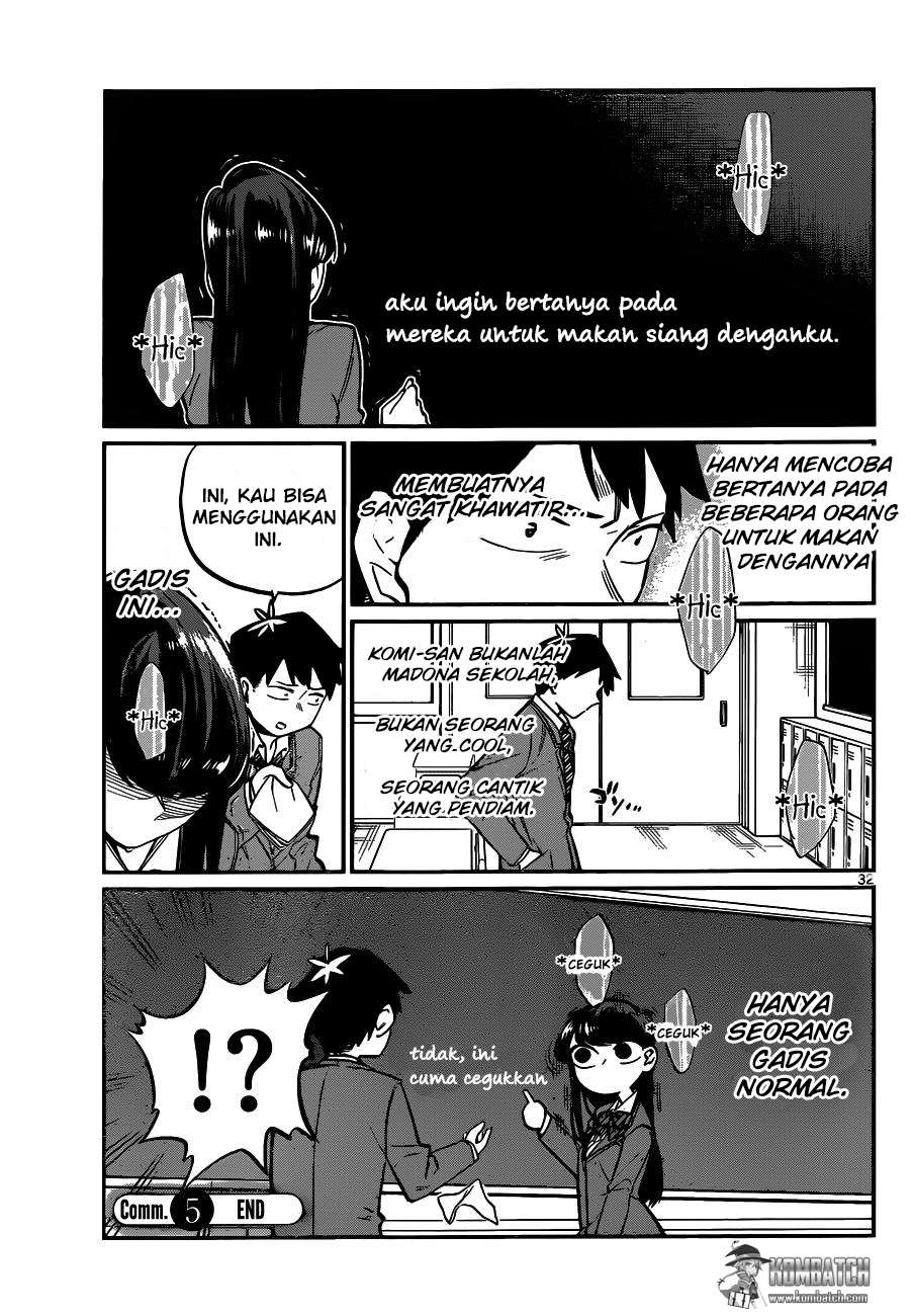 Komi-san wa Komyushou Desu Chapter 5 Gambar 9