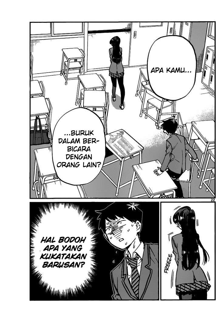 Komi-san wa Komyushou Desu Chapter 4 Gambar 6