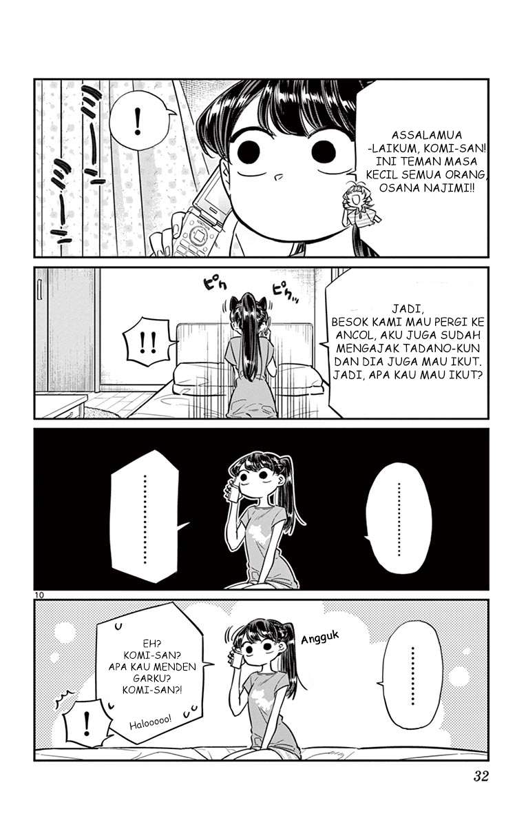 Komi-san wa Komyushou Desu Chapter 37 Gambar 9