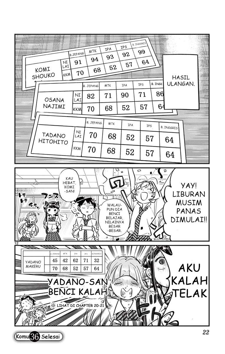 Komi-san wa Komyushou Desu Chapter 36 Gambar 11