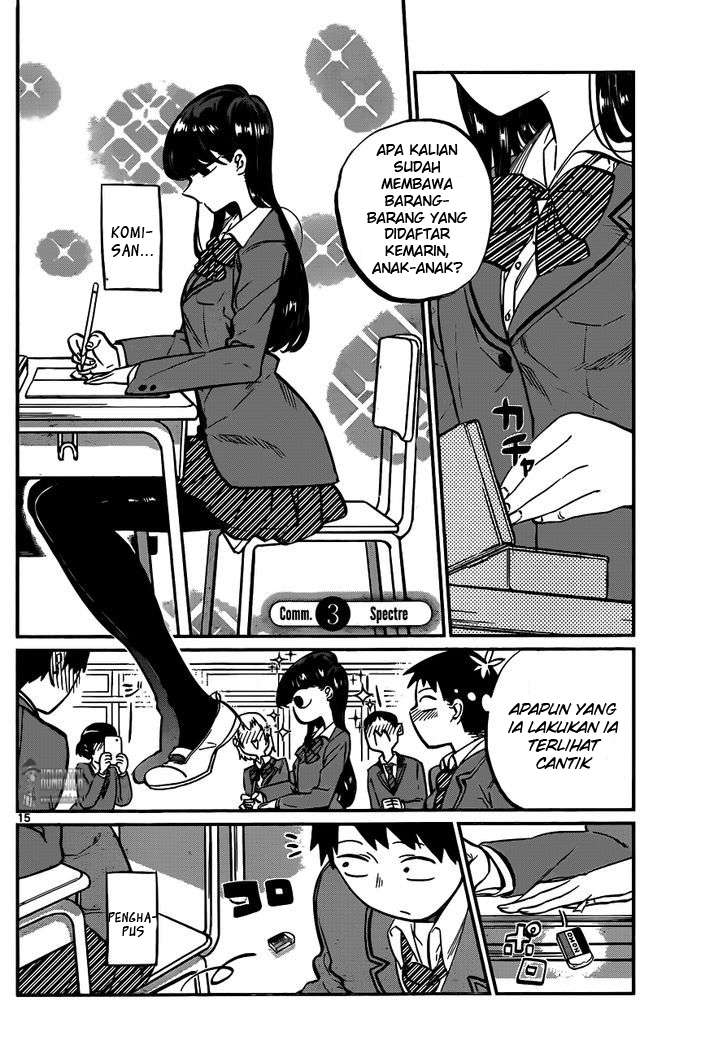 Manga Komi-san wa Komyushou Desu Chapter 3 gambar nomor 2