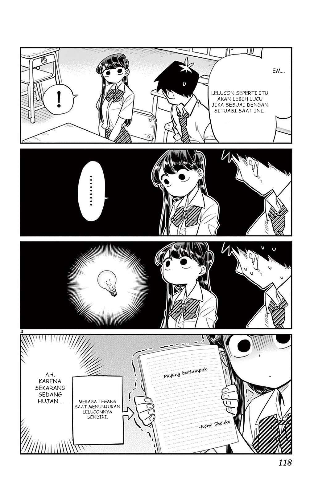Komi-san wa Komyushou Desu Chapter 29 Gambar 4
