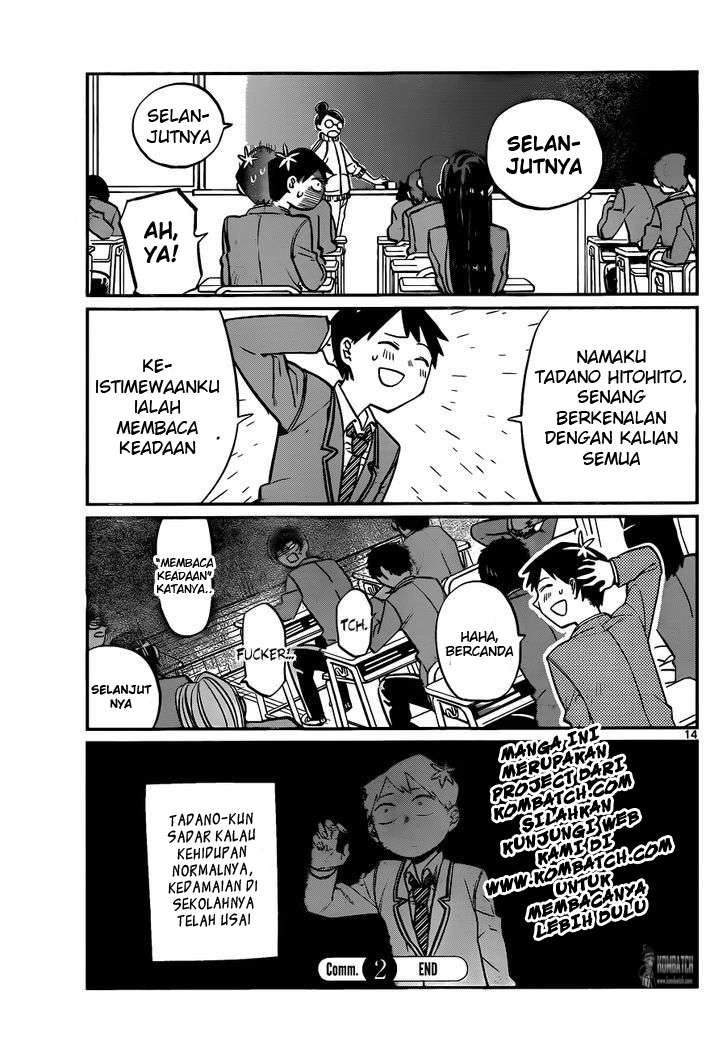 Komi-san wa Komyushou Desu Chapter 2 Gambar 7