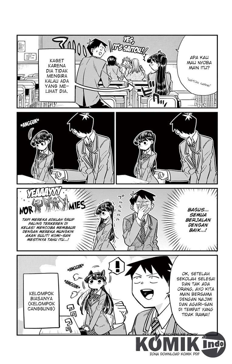 Komi-san wa Komyushou Desu Chapter 19 Gambar 4