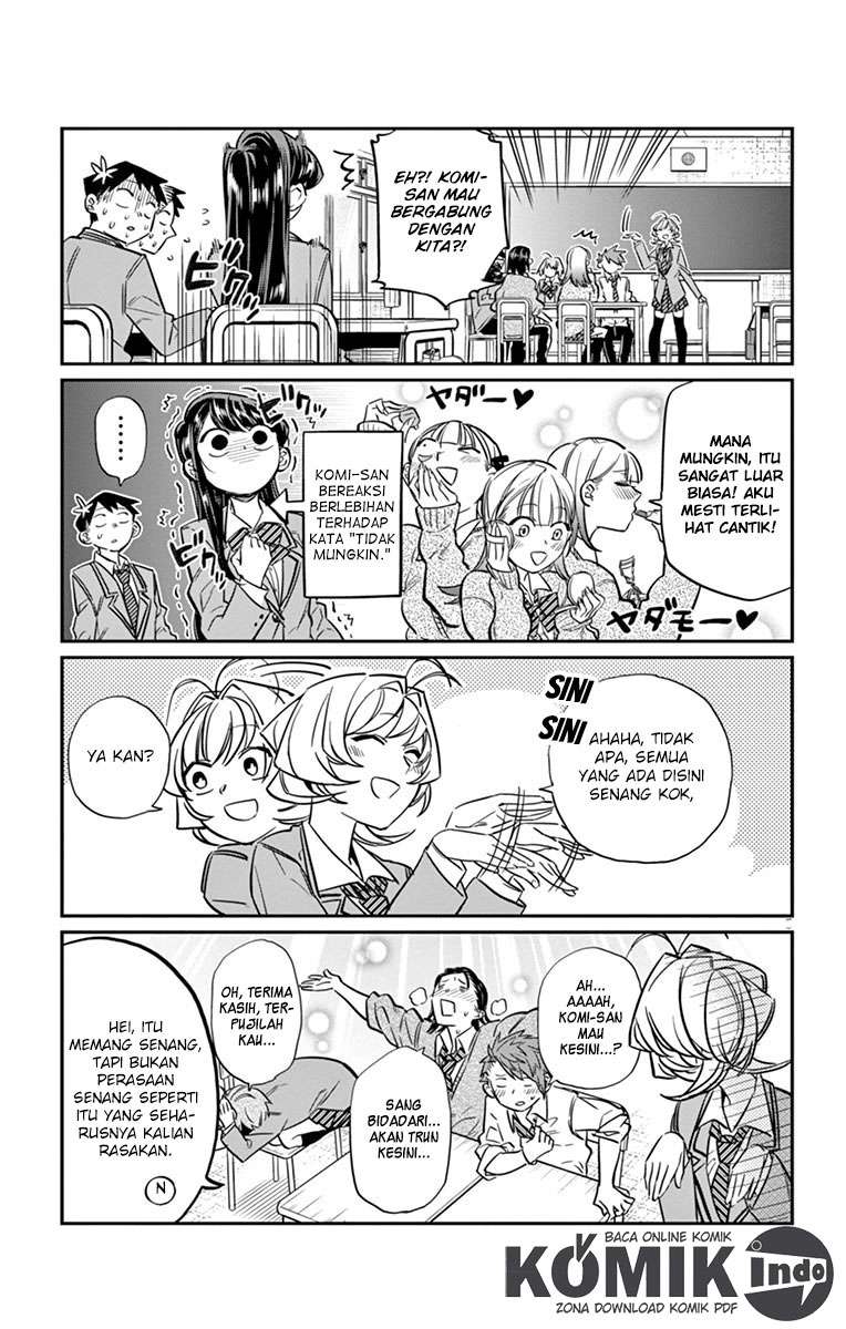 Komi-san wa Komyushou Desu Chapter 19 Gambar 6