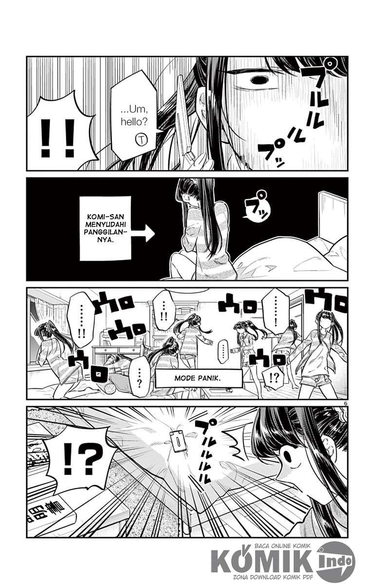 Komi-san wa Komyushou Desu Chapter 18 Gambar 6