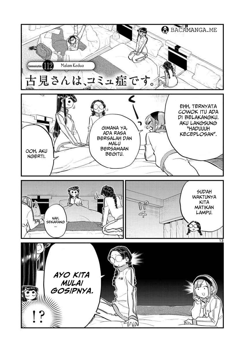 Komik Komi-san wa Komyushou Desu Chapter 112 gambar nomor 1