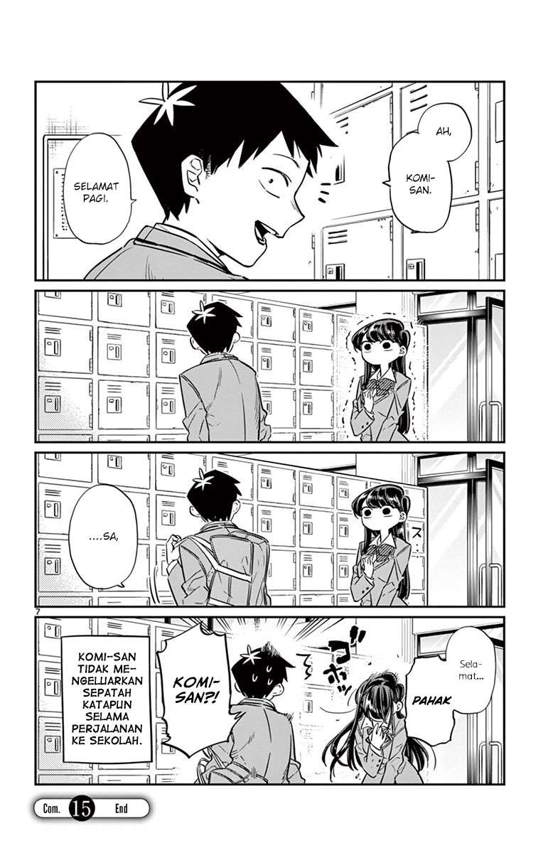 Komi-san wa Komyushou Desu Chapter 15 Gambar 9