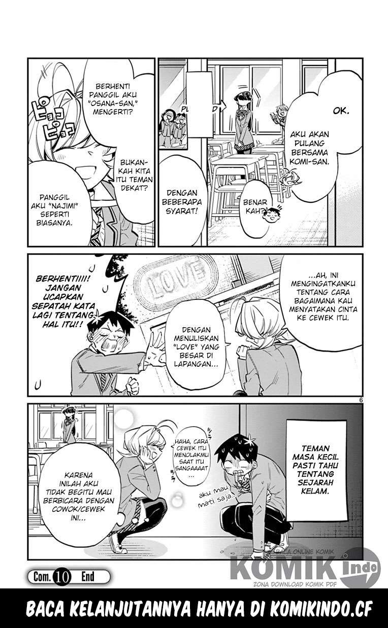 Komi-san wa Komyushou Desu Chapter 10 Gambar 7
