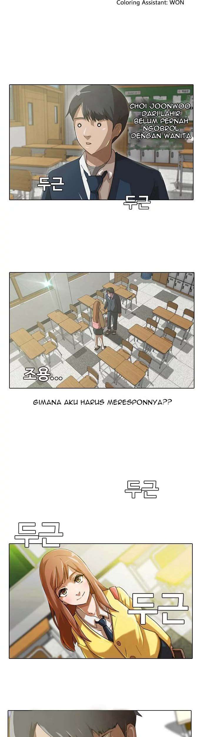 Manhwa The Girl from Random Chatting! Chapter 2 gambar nomor 2