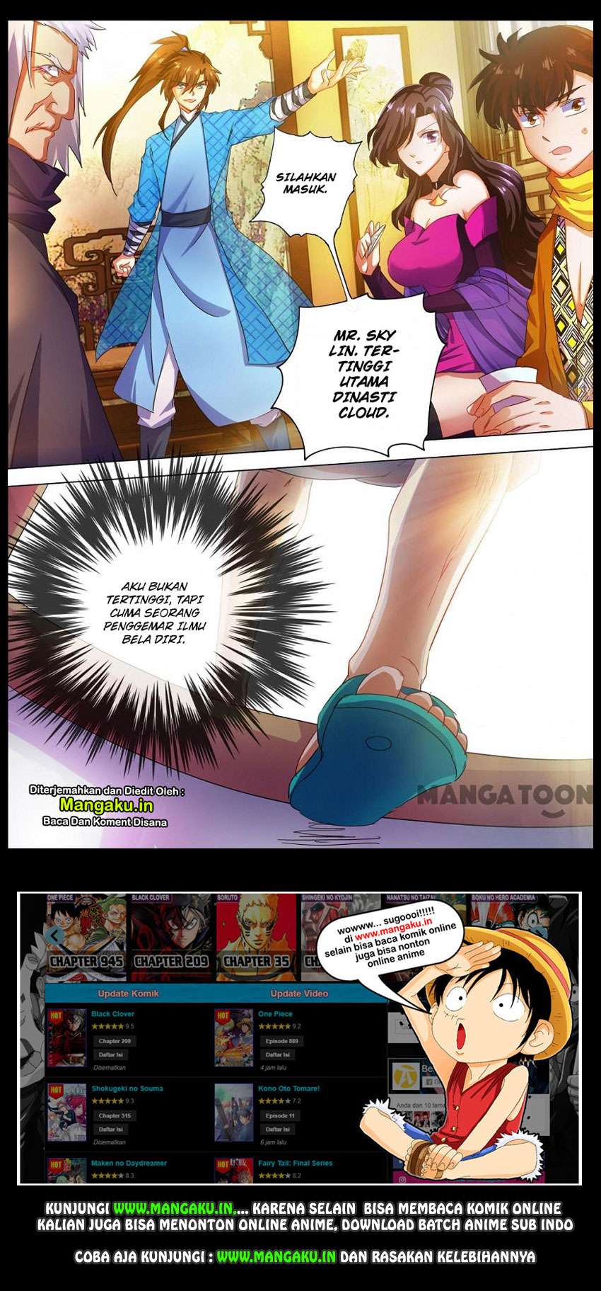 Manhua Spirit Sword Sovereign Chapter 210 gambar nomor 2