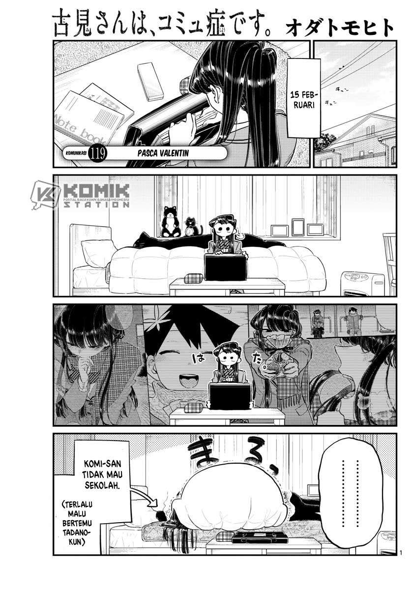 Manga Komi-san wa Komyushou Desu Chapter 119 gambar nomor 2