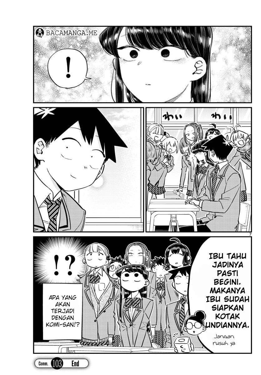 Komi-san wa Komyushou Desu Chapter 103.2 Gambar 8
