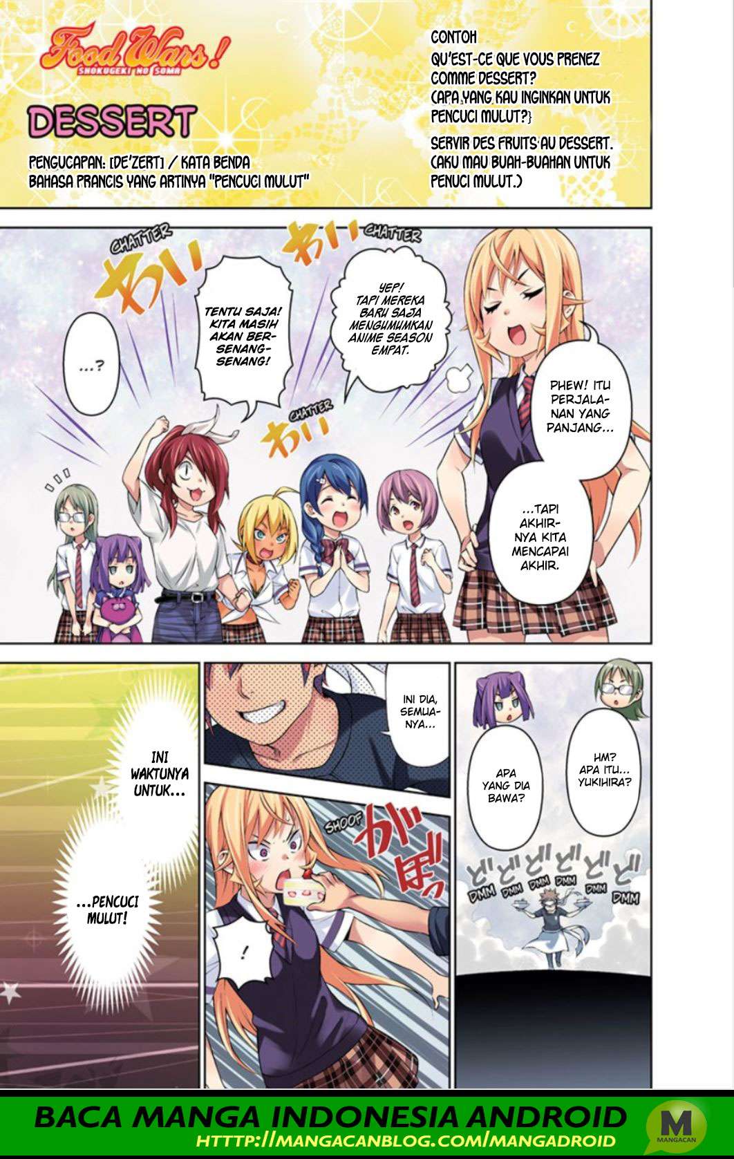 Komik Shokugeki no Souma Chapter 315.1 gambar nomor 1