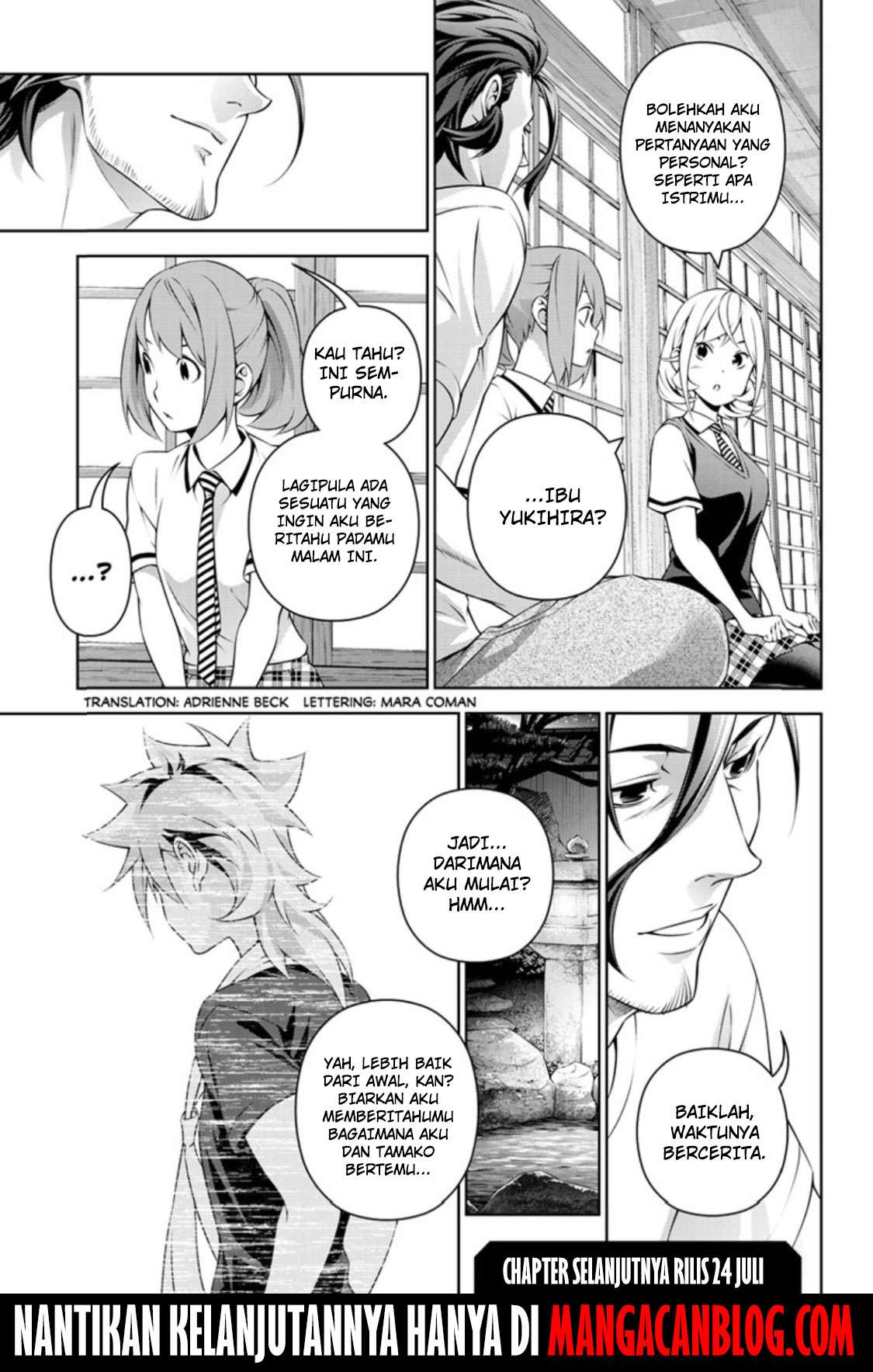 Shokugeki no Souma Chapter 315.1 Gambar 27