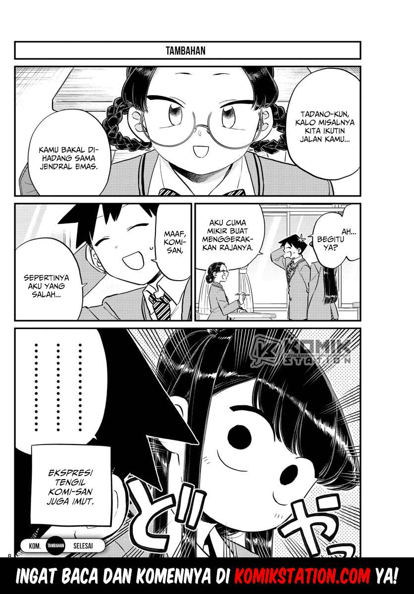 Manga Komi-san wa Komyushou Desu Chapter 124.5 gambar nomor 2