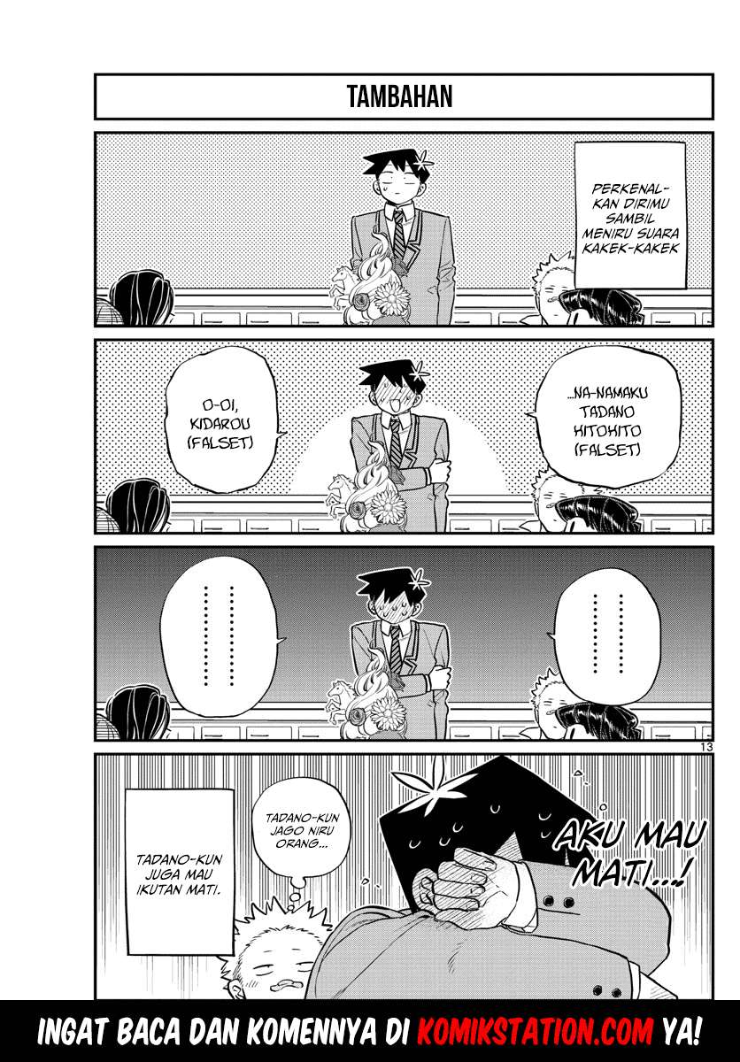 Manga Komi-san wa Komyushou Desu Chapter 130.5 gambar nomor 2