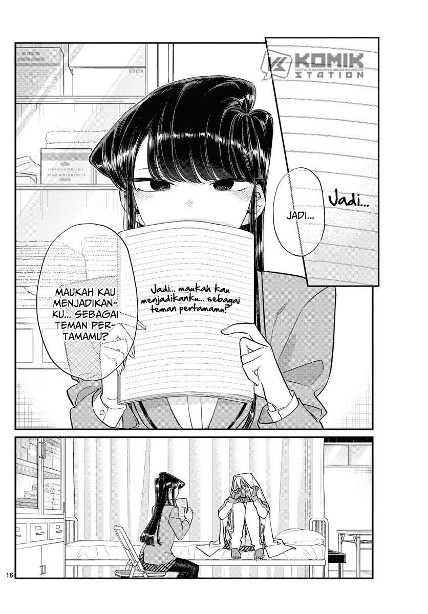 Komi-san wa Komyushou Desu Chapter 132 Gambar 17