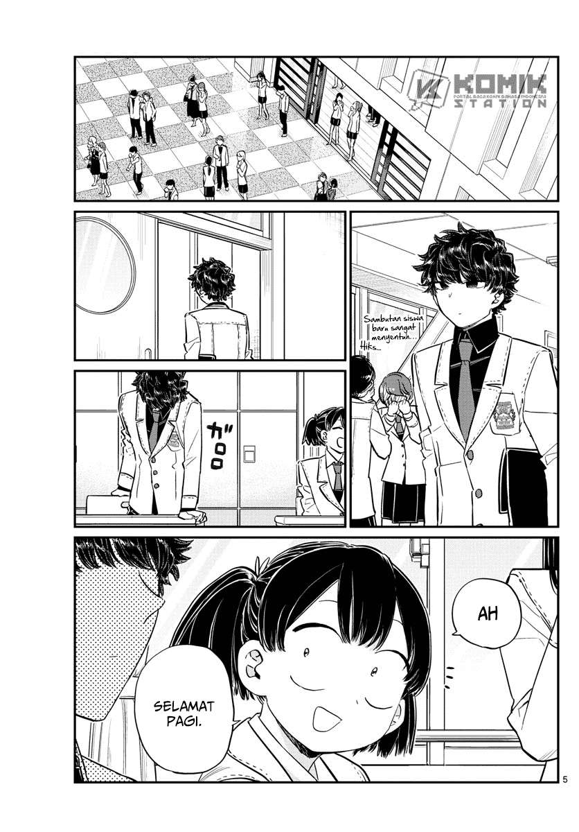 Komi-san wa Komyushou Desu Chapter 133 Gambar 7