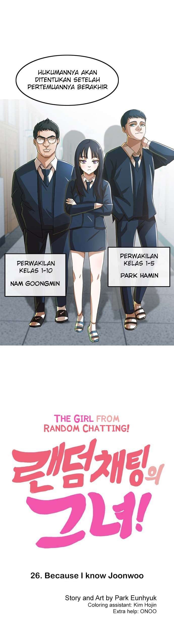 Komik The Girl from Random Chatting! Chapter 26 gambar nomor 1